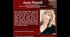 Desktop Screenshot of anneflosnik.com